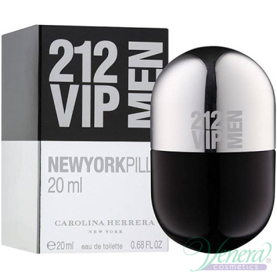 Carolina Herrera 212 VIP Men Pills EDT 20ml για άνδρες Ανδρικά Αρώματα